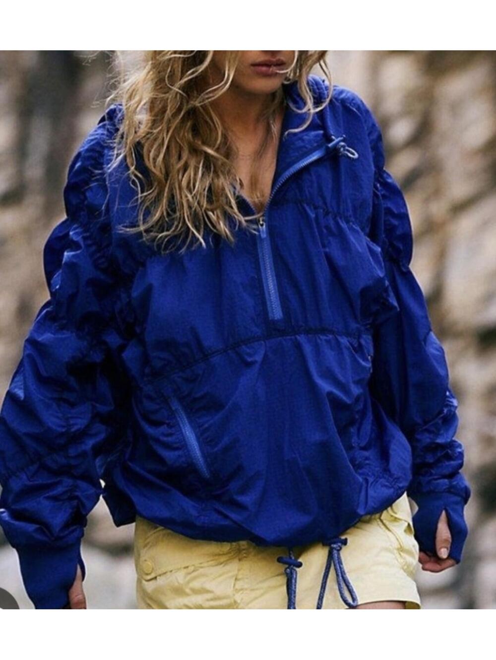 Free People Happy Camper Pullover Jacket Size M